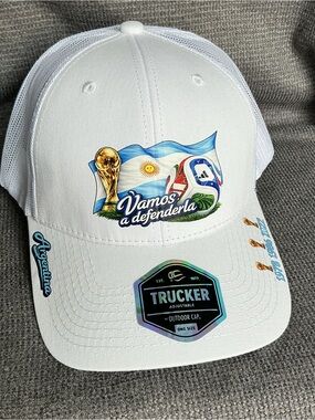 World Cup 2026 Fan Gear - Argentina Soccer - Outdoor Cap Trucker Hat – Summer